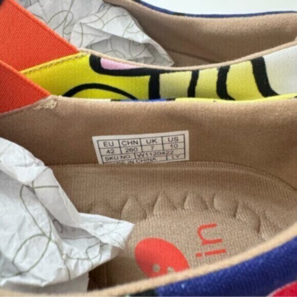 US 10 UIN Slip On Shoes Canvas Comfortable Loafers Fantasy (EU 42) - Picture 9 of 13